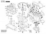 Bosch 0 601 293 763 GSS 280 AE Orbital Sander 230 V / GB Spare Parts GSS280AE